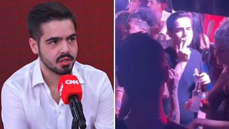 Tá rolando! Filho de Faustão é flagrado dando beijaço em ex-nora de Preta Gil