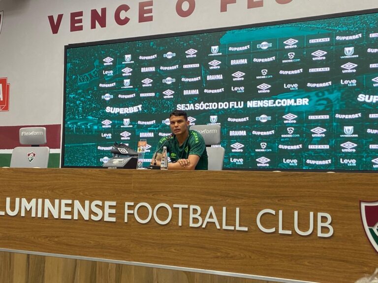 Thiago Silva fala da expectativa para a estreia, mesmo em momento difícil do Fluminense: 'Não é fácil chegar assim'