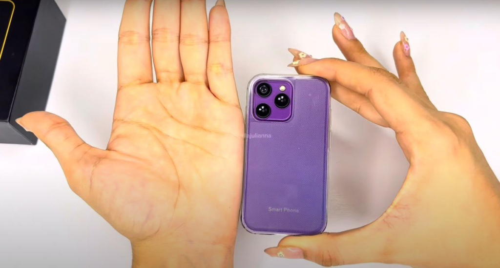 'Mini iPhone' da Shopee faz sucesso nas redes sociais; conheça