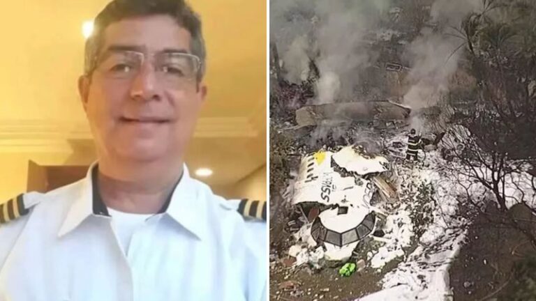 Antes da morte, copiloto do avião que caiu escolheu como seria seu sepultamento: "Falou"