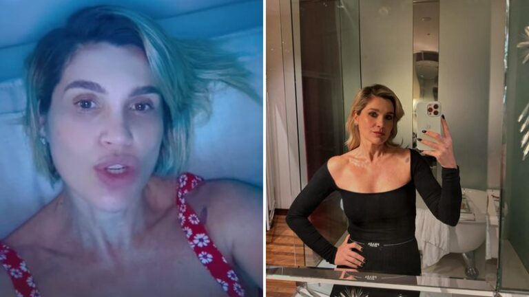 Flávia Alessandra recebe pergunta indelicada sobre peso e rebate: "Louca"