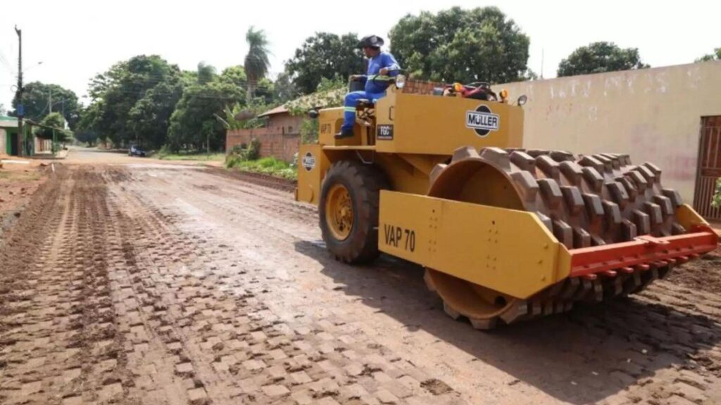 Jaraguari desembolsa R$ 2,4 milhões para obras de asfalto em bairro do município