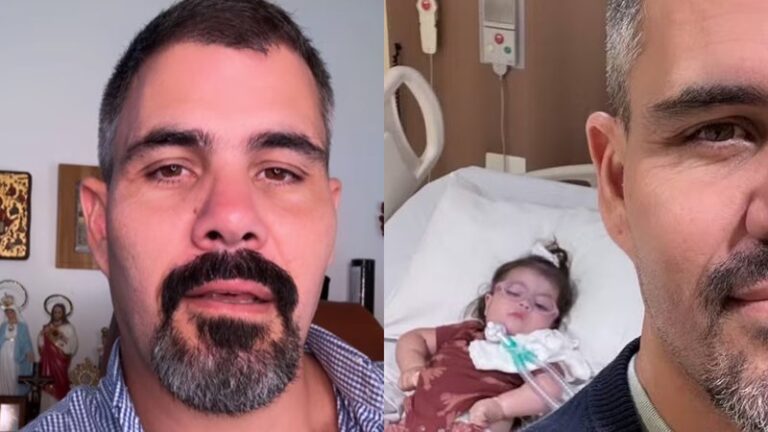 Juliano Cazarré se emociona ao expor evolução da filha com doença rara: "Um milagre"