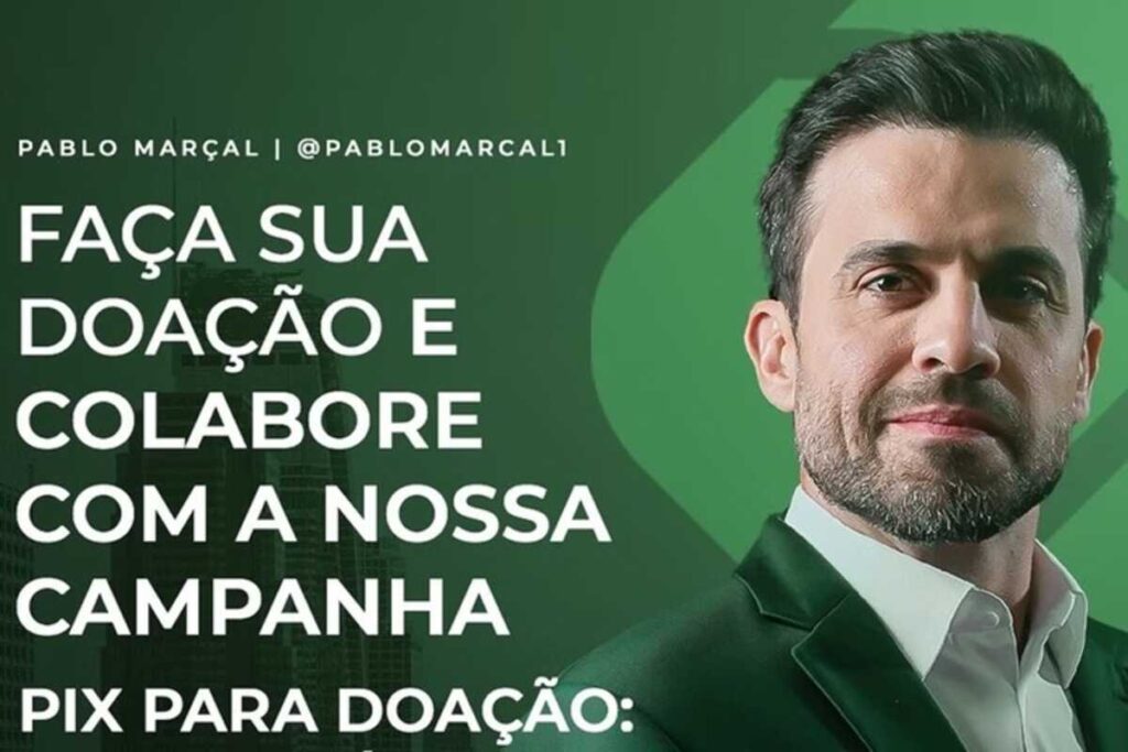 Marçal pede Pix e declara doações de até R$ 0,01 para campanha