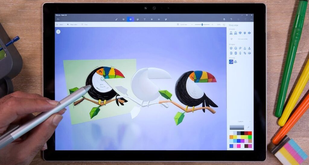 Microsoft vai aposentar o Paint 3D e manter o programa original
