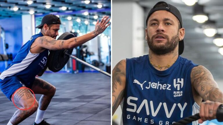 Neymar Jr. deixa indireta para haters em nova tatuagem: saiba o que está escrito