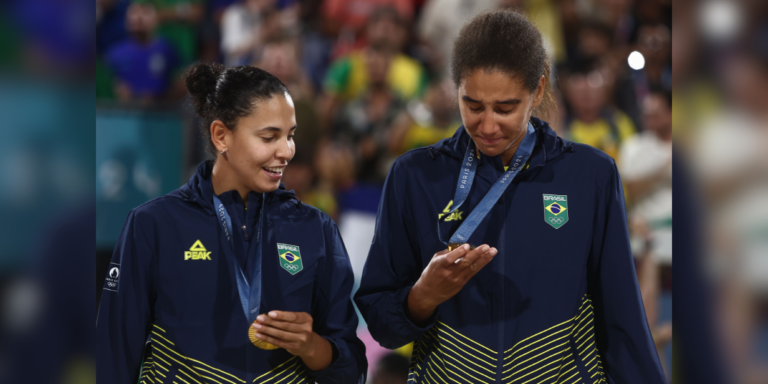 Ouro no vôlei de praia nas Olimpíadas aumenta audiência de Globo e Sportv na sexta-feira