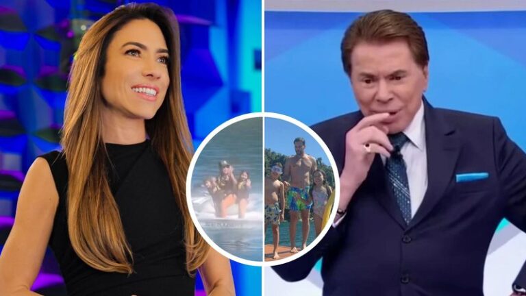 Patrícia Abravanel curte dia em iate enquanto Silvio Santos segue internado