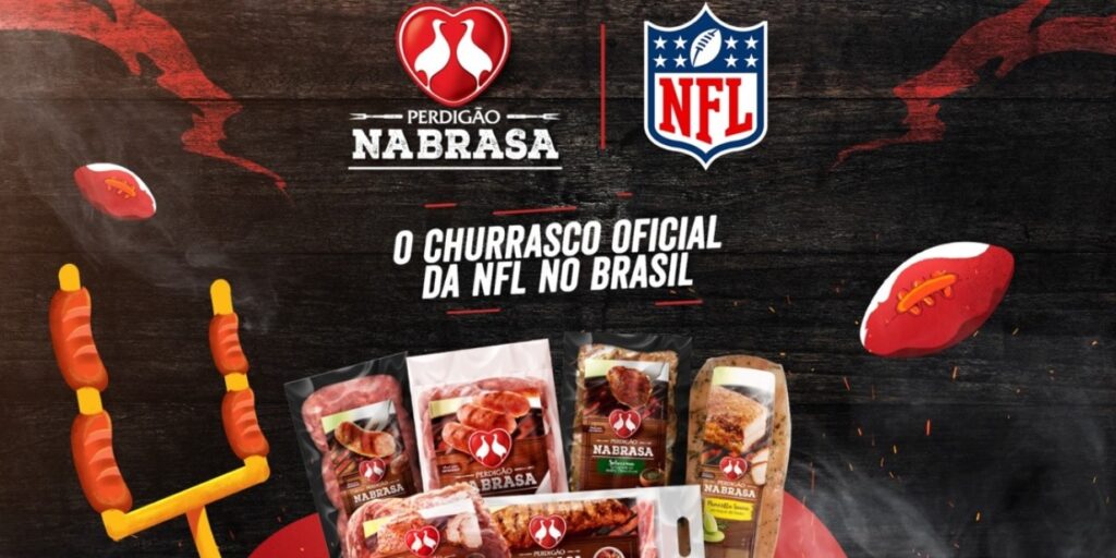 Perdigão renova patrocínio à NFL no Brasil até o final da temporada 2026/2027