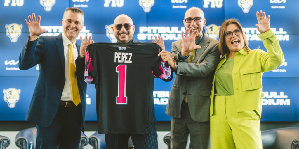 Pitbull adquire naming rights de estádio de Universidade Internacional da Flórida por US$ 12 milhões