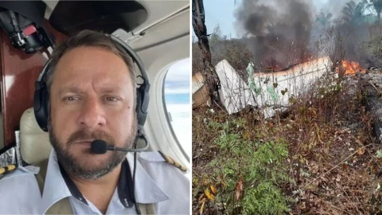 Quem é o piloto do avião que caiu em MT?  Rapaz morreu com apenas 44 anos