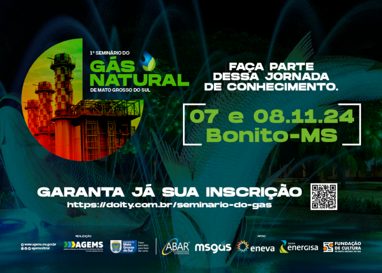 1º Seminário de Gás Natural de MS: oportunidade imperdível para líderes do setor e reguladores