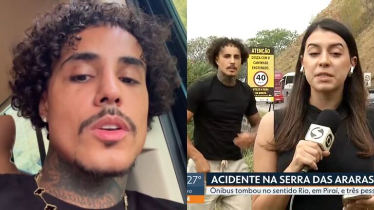 ﻿Mc Livinho se pronuncia após fazer dancinha em reportagem sobre acidente: "Não sabia"