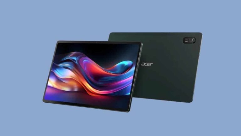 Acer revela tablet com tela AMOLED e bateria de 10.000 mAh