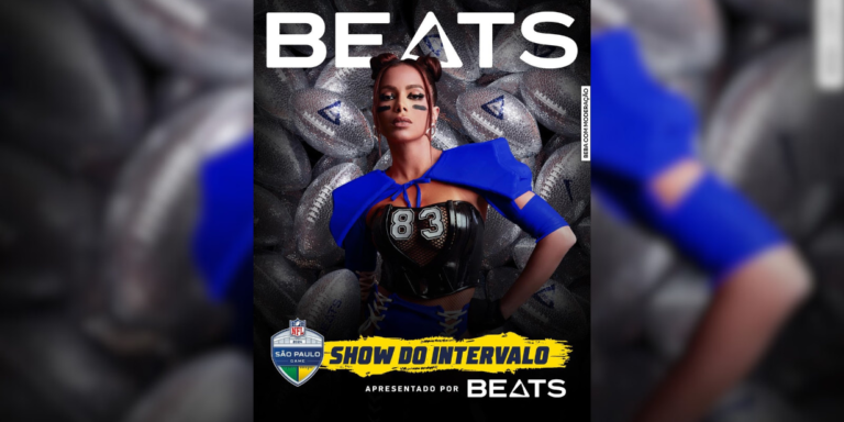 Beats, da Ambev, anuncia patrocínio ao show de Anitta no intervalo do jogo da NFL no Brasil