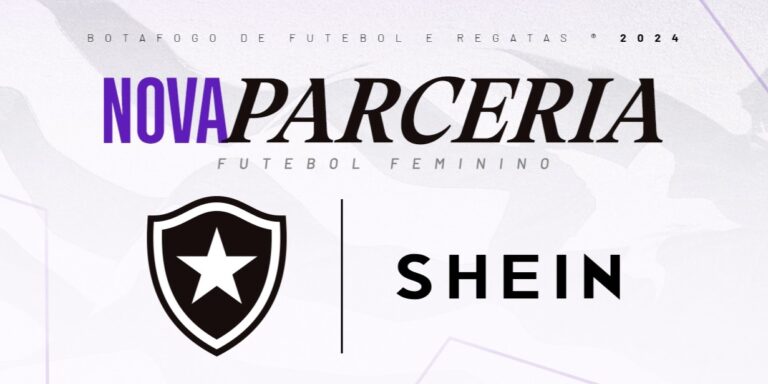 Botafogo fecha patrocínio com multinacional Shein para o time feminino