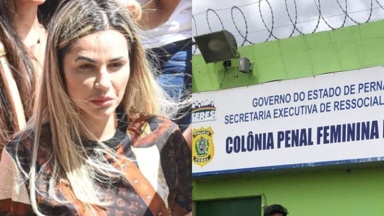 Deolane Bezerra toma banho de sol isolada e café da manhã sem regalias no presídio