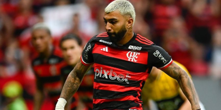 Gabigol, do Flamengo, anuncia fim do casamento com a Nike