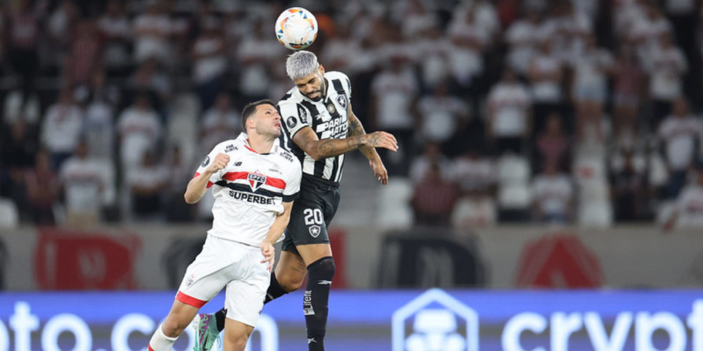 Globo obtém 42% de participação com empate entre Botafogo e São Paulo pela Libertadores