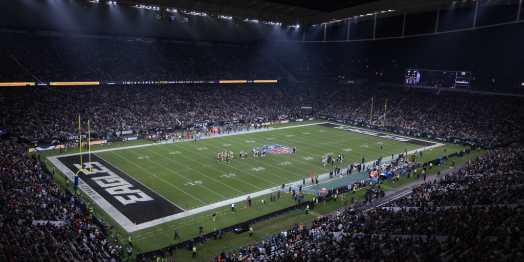 Jogo da NFL no Brasil registra terceira maior audiência da história da modalidade na ESPN