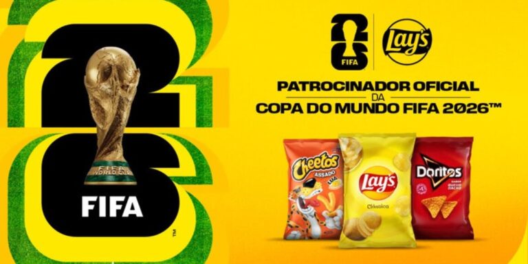 Lay’s, da Pepsico, fecha patrocínio à Copa Masculina 2026 e à Copa Feminina 2027