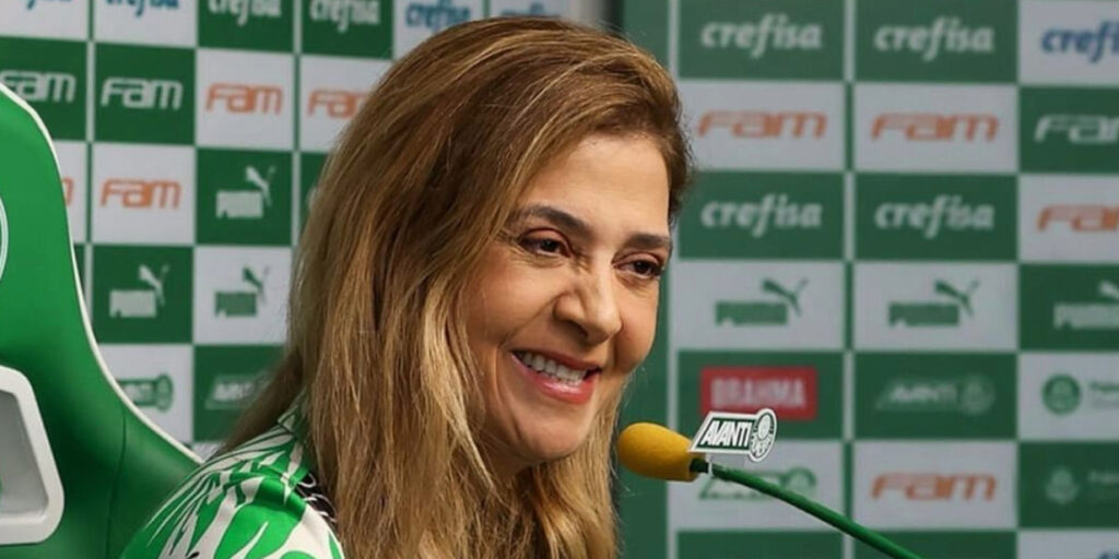 Leila Pereira indica saída da Crefisa do Palmeiras para 2025