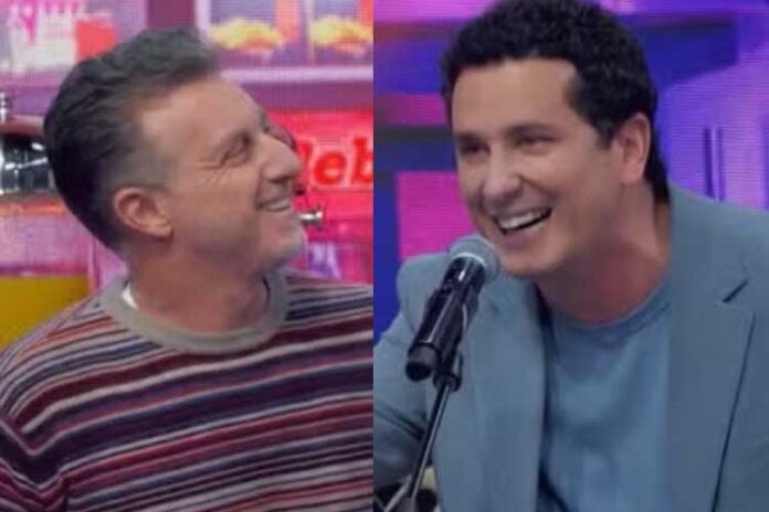 No ‘Domingão’, Rafael Portugal diverte com revelação e recebe pergunta inesperada de Luciano Huck