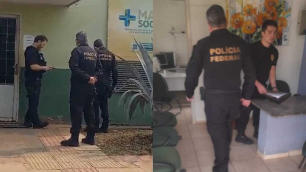 PF apura uso do Mais Social em troca de votos e vasculha prédio em Nioaque (vídeo)