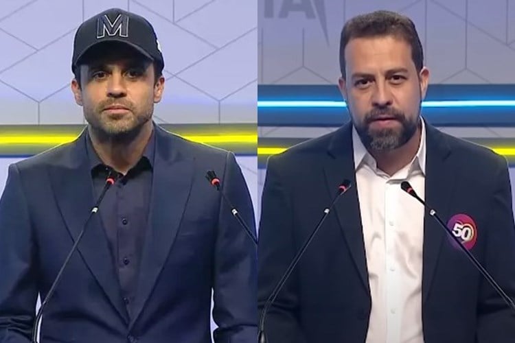 Pablo Marçal e Guilherme Boulos