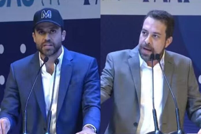 Pablo Marçal e Guilherme Boulos