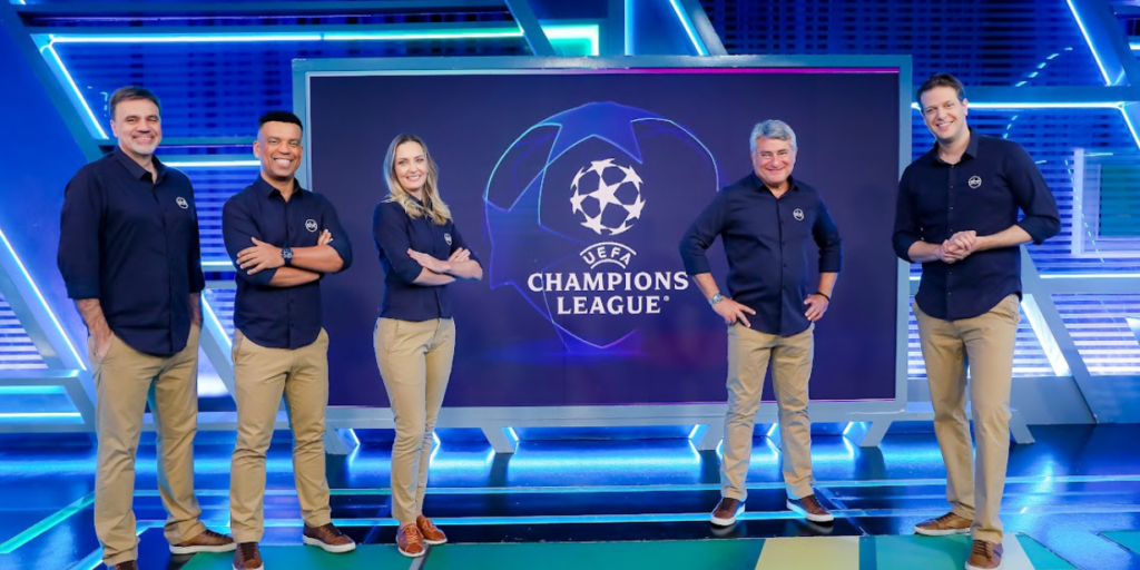 SBT anuncia 6 patrocinadores para transmissões da Champions League 2024/2025