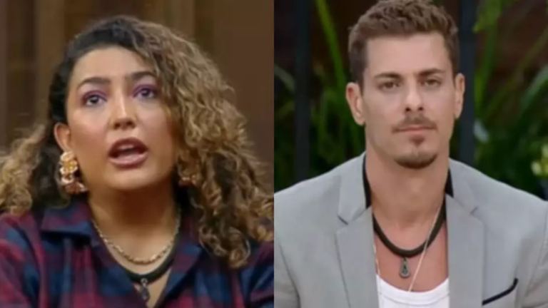 Camila promete perturbar Sacha caso eles voltem da roça em 'A Fazenda 16'