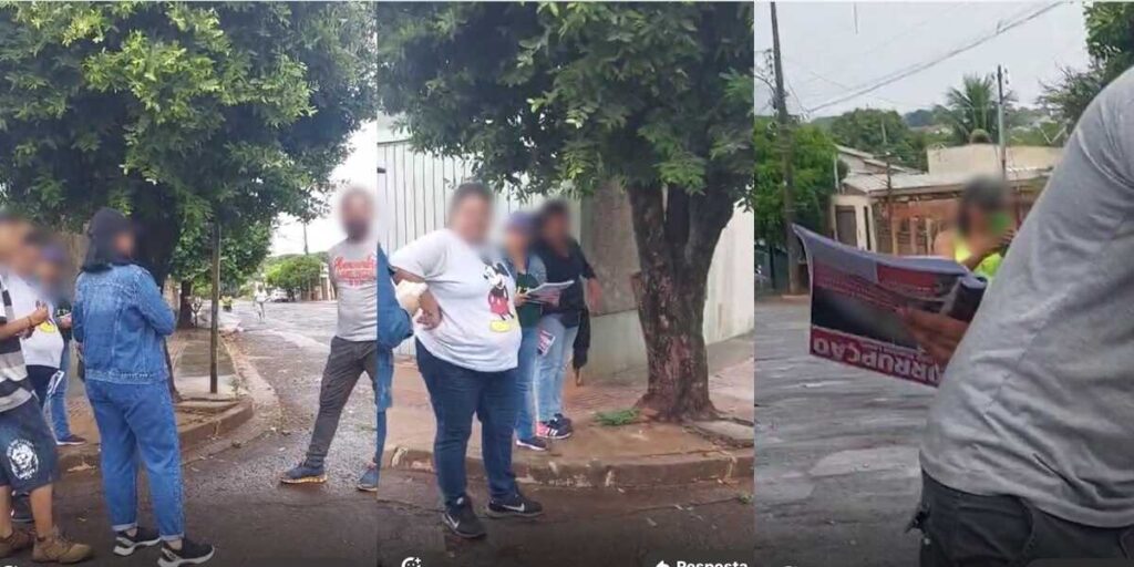 Flagrados distribuindo jornal falso sobre Adriane são coordenadores da campanha de Rose