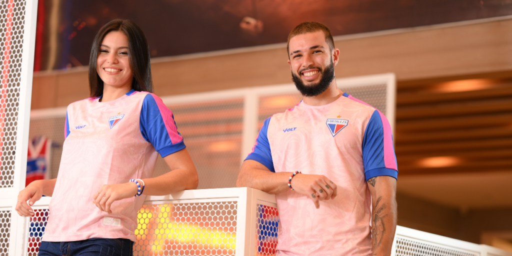 Fortaleza e Volt Sport lançam uniforme em homenagem ao Outubro Rosa