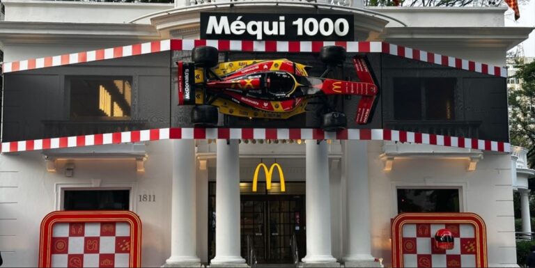 McDonald’s aproveita GP São Paulo para ativar patrocínio à Fórmula 1