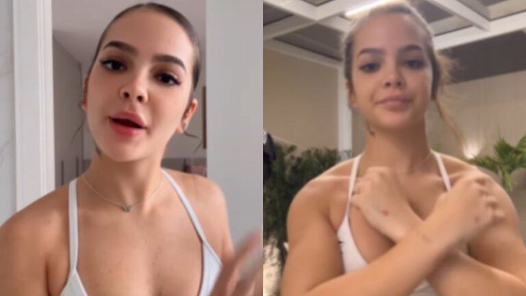 Mel Maia surge em vídeo nas redes sociais após ter polêmica exposta pela mãe