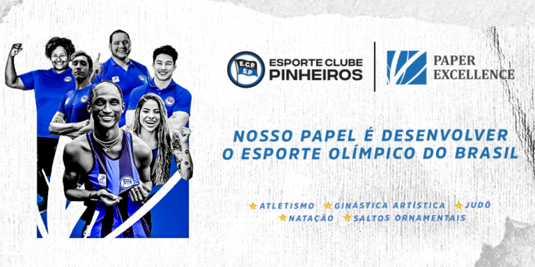 Pinheiros anuncia acordo com Paper Excellence para esportes olímpicos