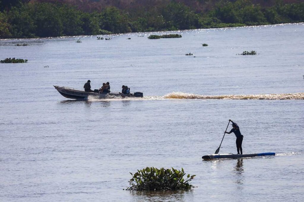 Rio Paraguai chega a nível extremo de secura e Imasul emite alerta em MS