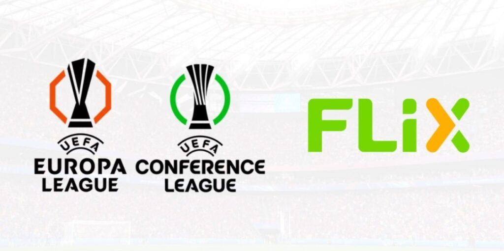 Uefa fecha parceria com Flix para Europa League e Conference League