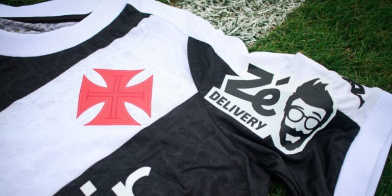 Vasco e Zé Delivery “evoluem” acordo de patrocínio para as mangas da camisa