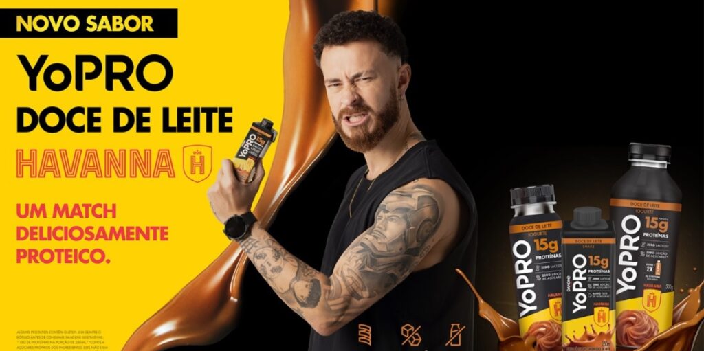 YoPro e Havanna se unem em colaboração com Fred Bruno como garoto-propaganda