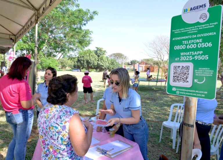 AGEMS Perto de Você leva serviços gratuitos e cidadania a população de Bonito e região