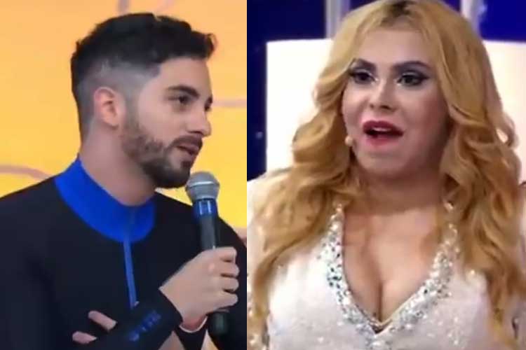 Joelma recebe ‘cantada’ durante o ‘Sabadou com Virginia’ e reação viraliza