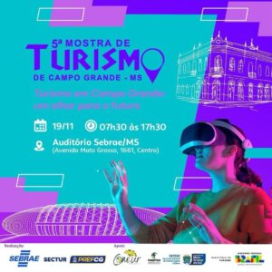 Mostra de Turismo terá 5ª edição em Campo Grande no dia 19 de novembro