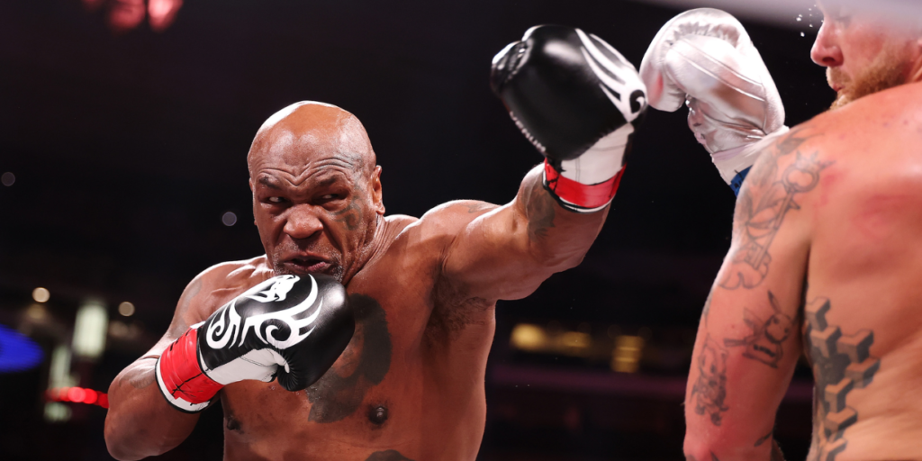 Netflix alcança 60 milhões de residências com luta de boxe entre Mike Tyson e Jake Paul