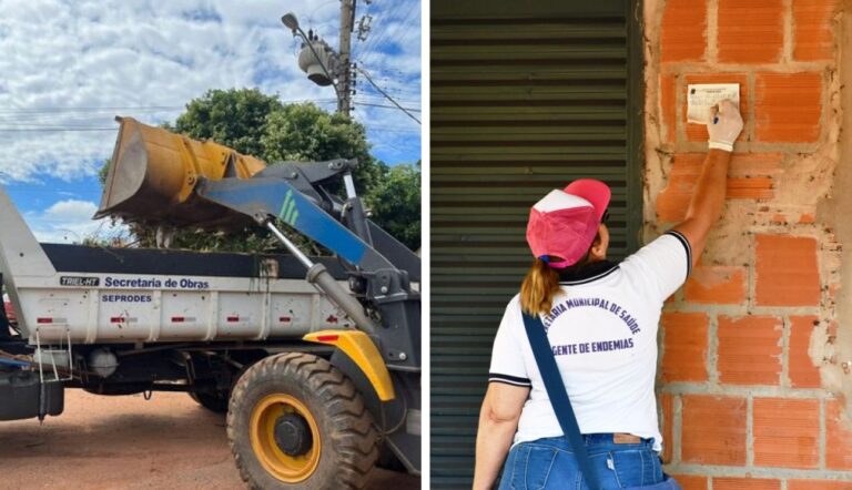 Saúde e Obras iniciam mutirão de limpeza na próxima semana