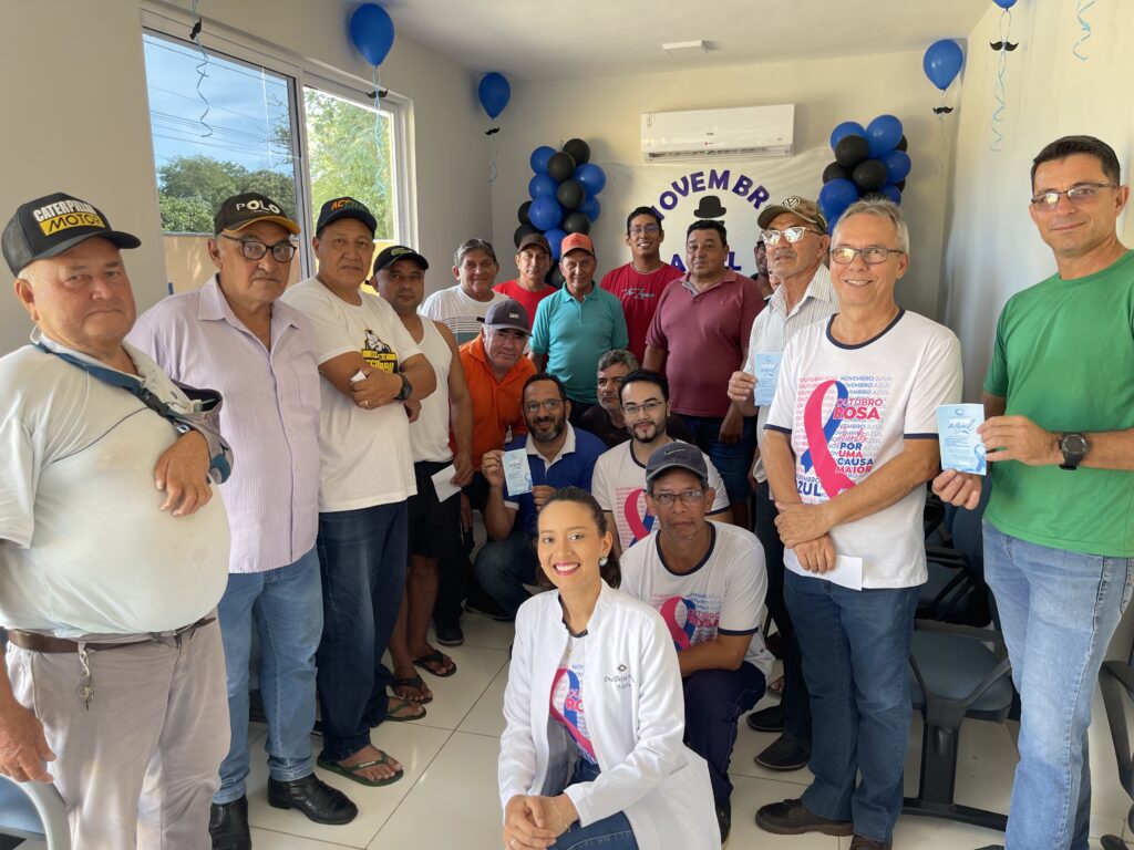 UBS Caacupe “Dulcemar Festugatto” Realiza Ação do Novembro Azul com Café da Manhã, Sorteio de Brindes e Bate-Papo com a Dra. Thifany Vargas