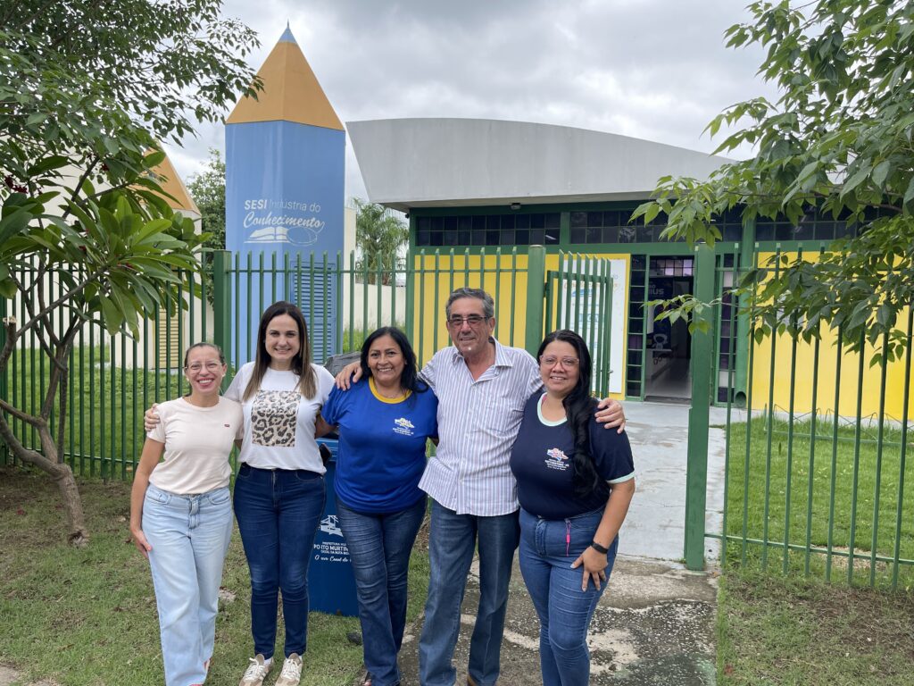Visita ao SESI: Investindo no Futuro da Educação e Inclusão Digital em Porto Murtinho