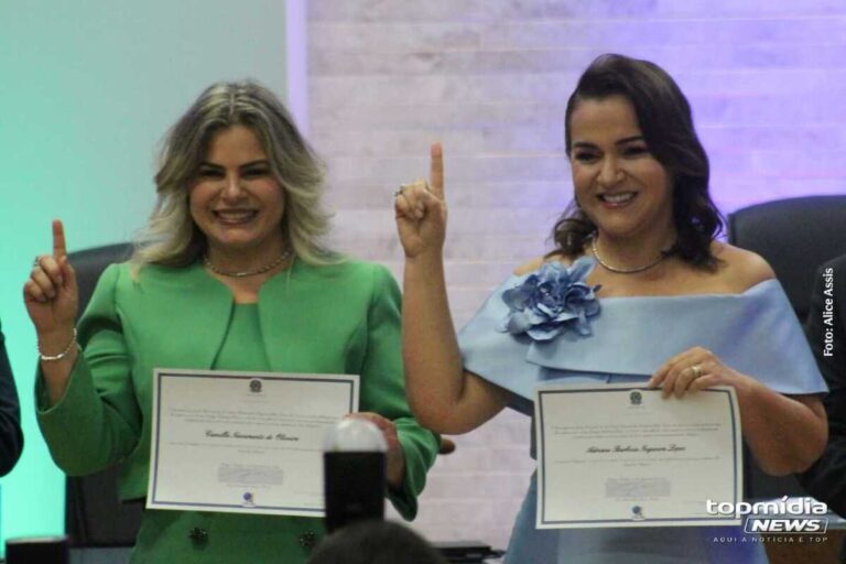 Adriane Lopes celebra diplomação como 1ª prefeita eleita de Campo Grande