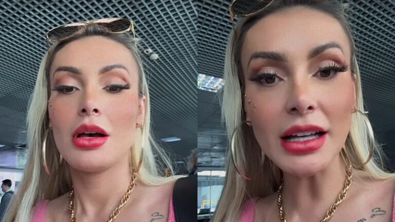 Andressa Urach passa perrengue e desabafa na web: ‘Falta de respeito’